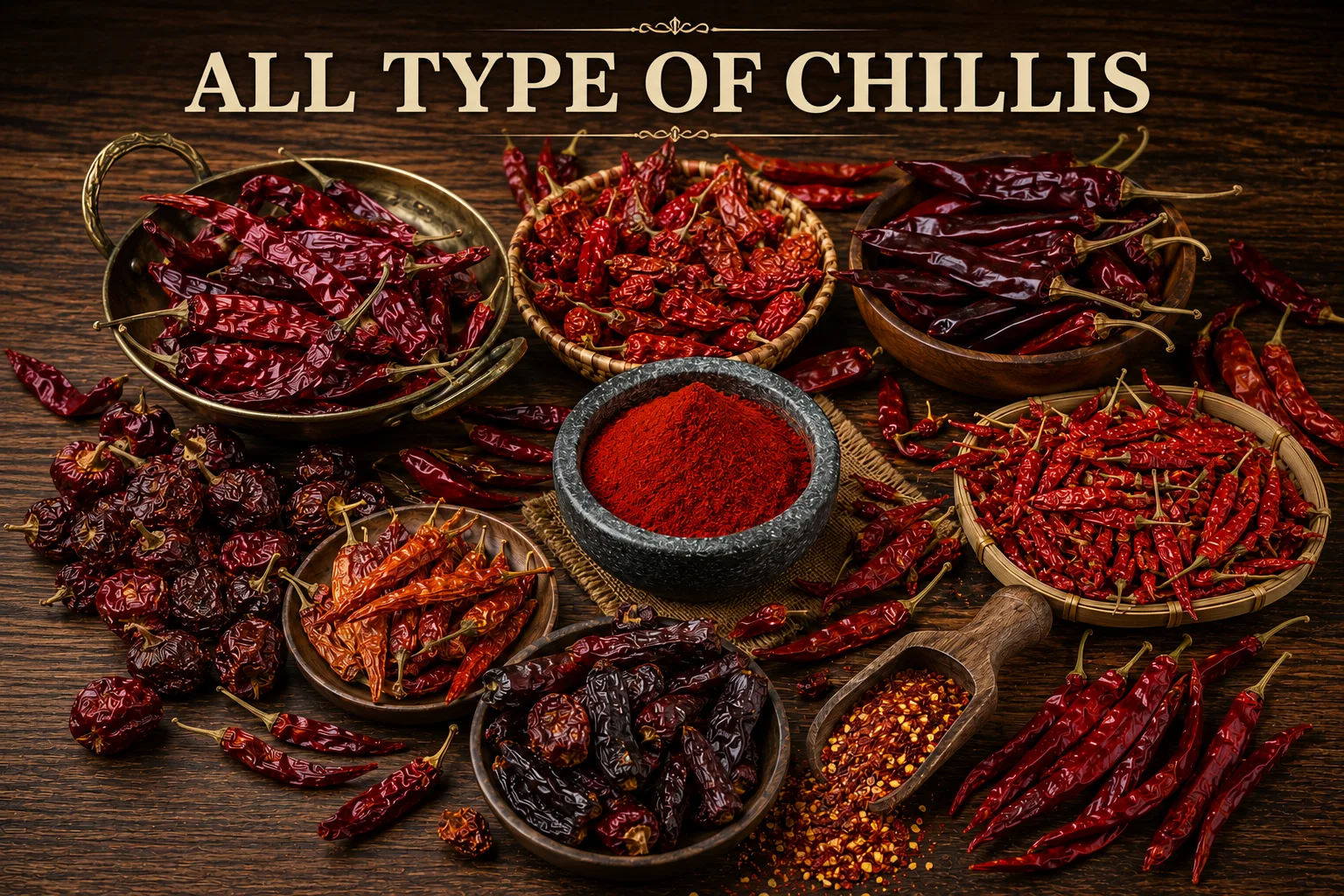 All Types of Chillies